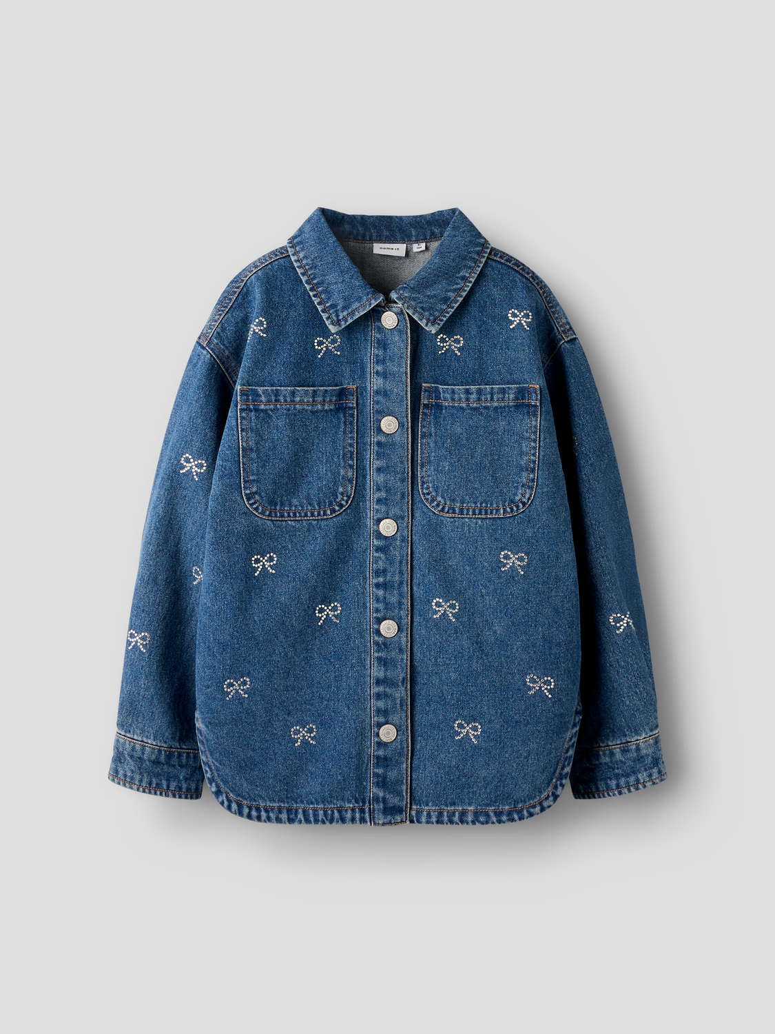 PRE-ORDER | NKFKELLY RHINESTONE DNM JACKET