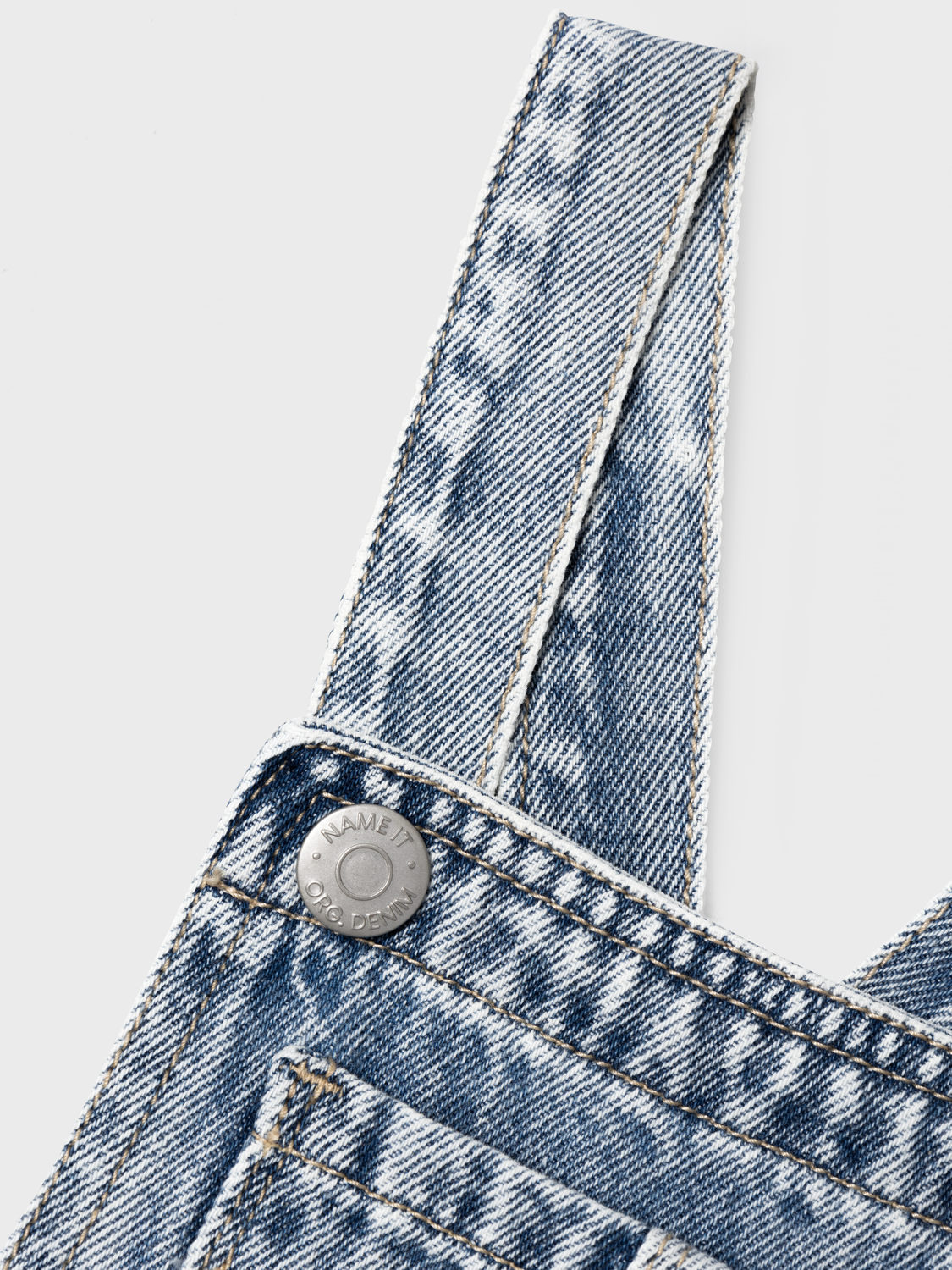 NMFBELLA Shorts - Light Blue Denim
