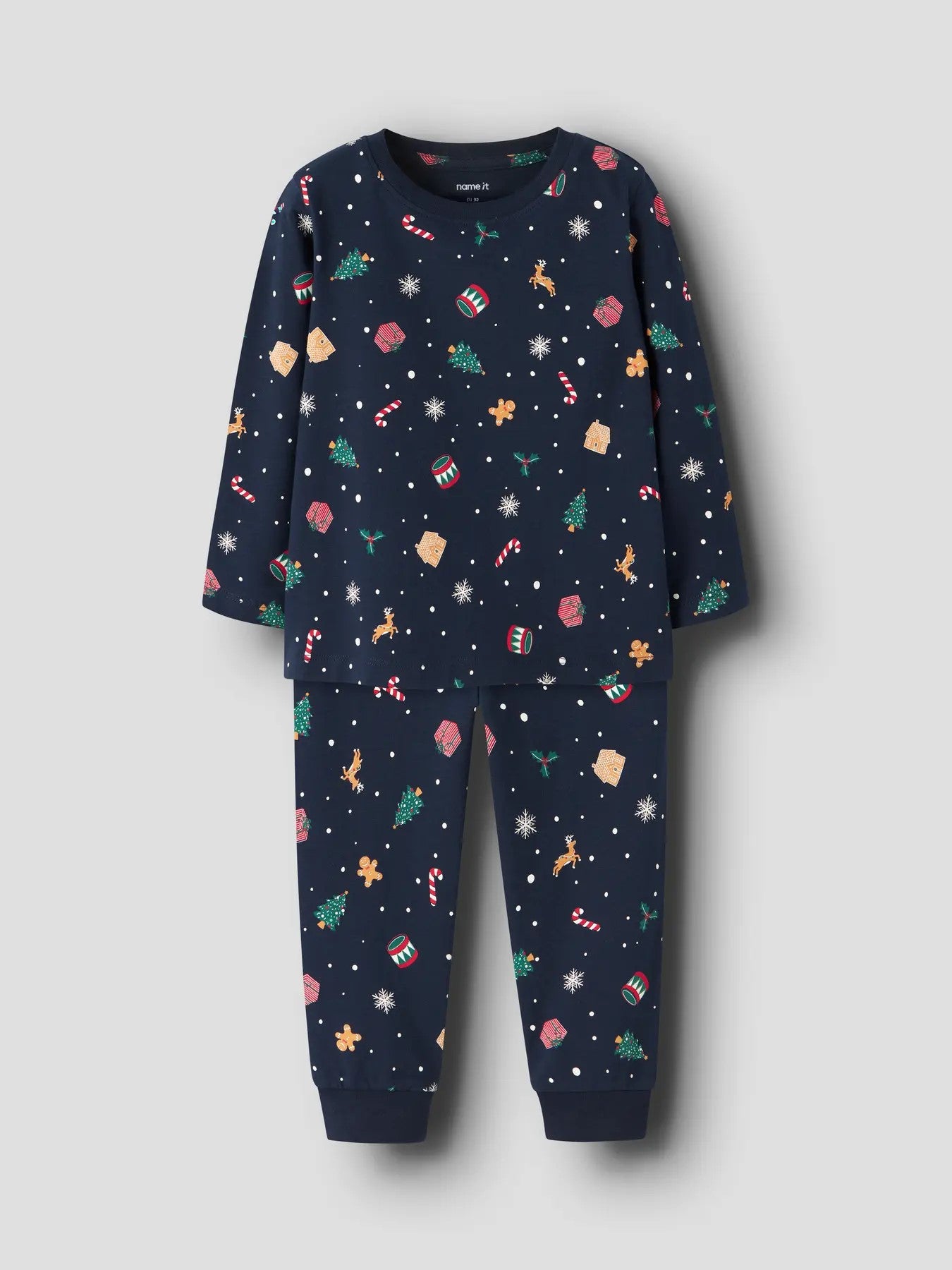 Pre-Order | NMNVISMAS LS NIGHTSET - Navy Blazer