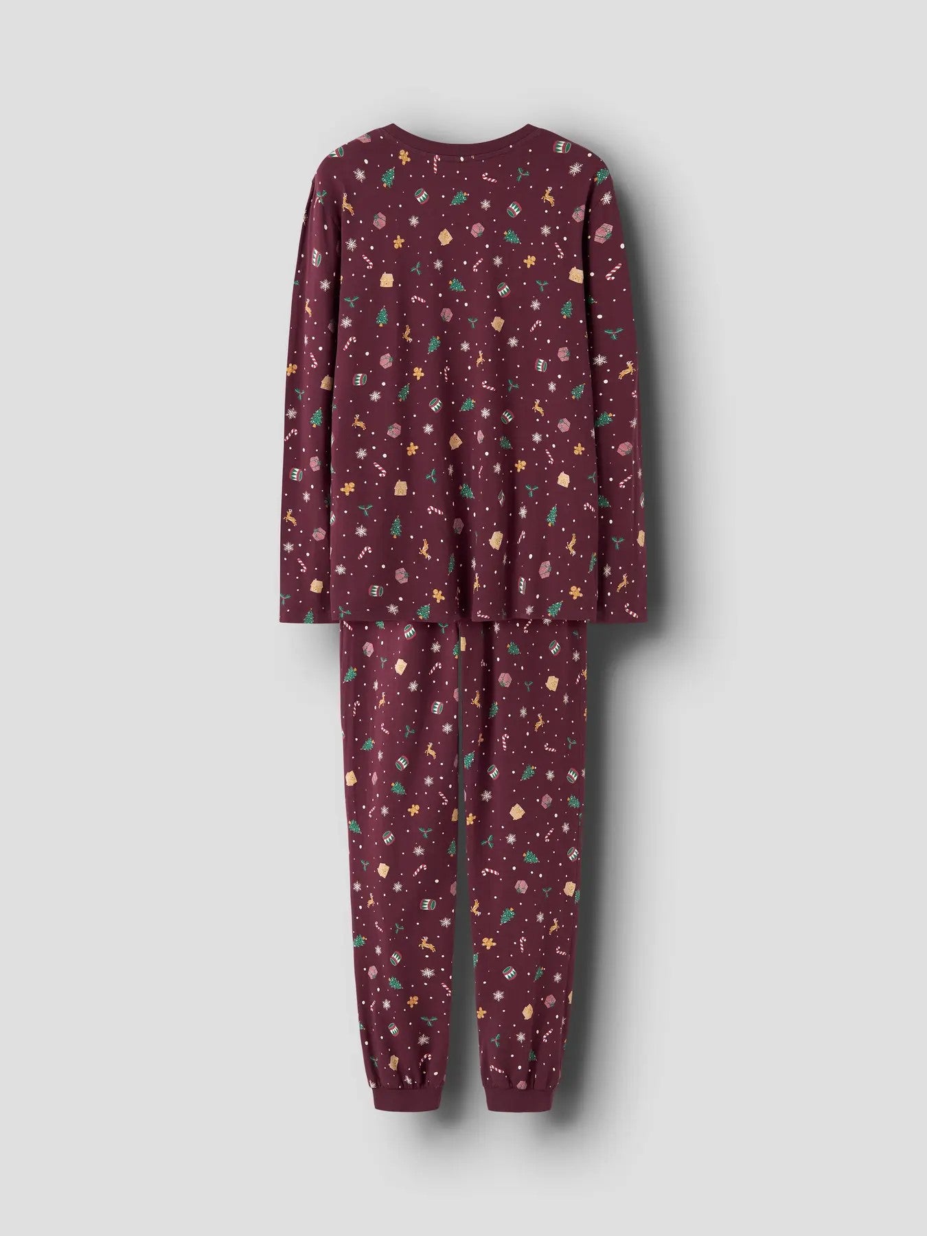 Pre-Order | NANVISMAS LS NIGHTSET- Burgundy