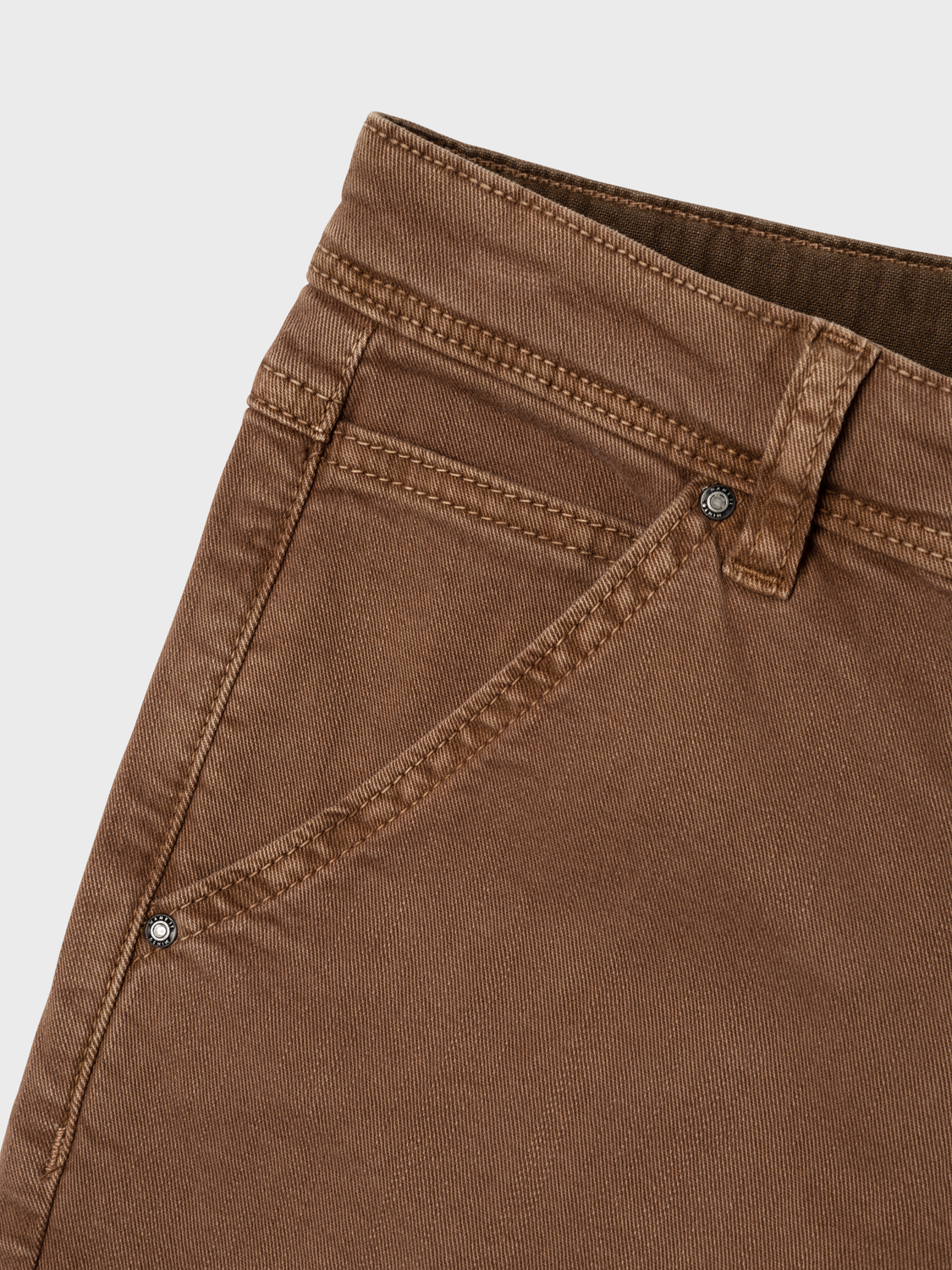 NKMSILAS Trousers - Cacao Nibs