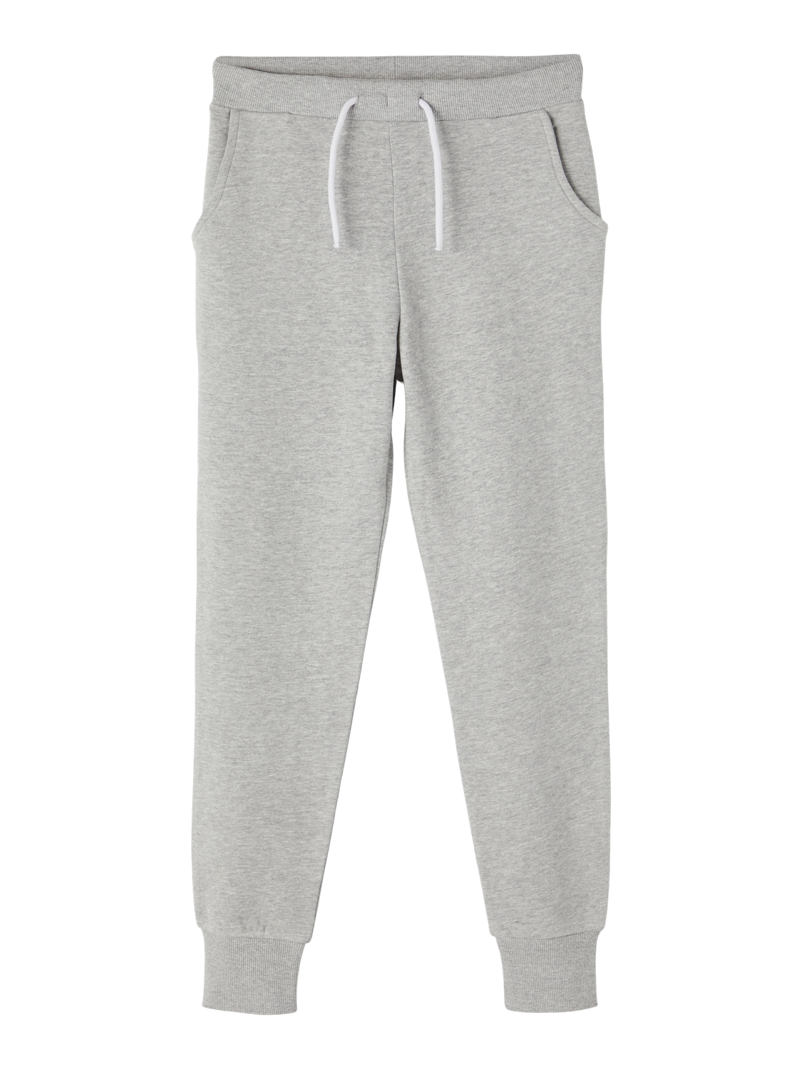 NKFLENA Trousers - Grey Melange