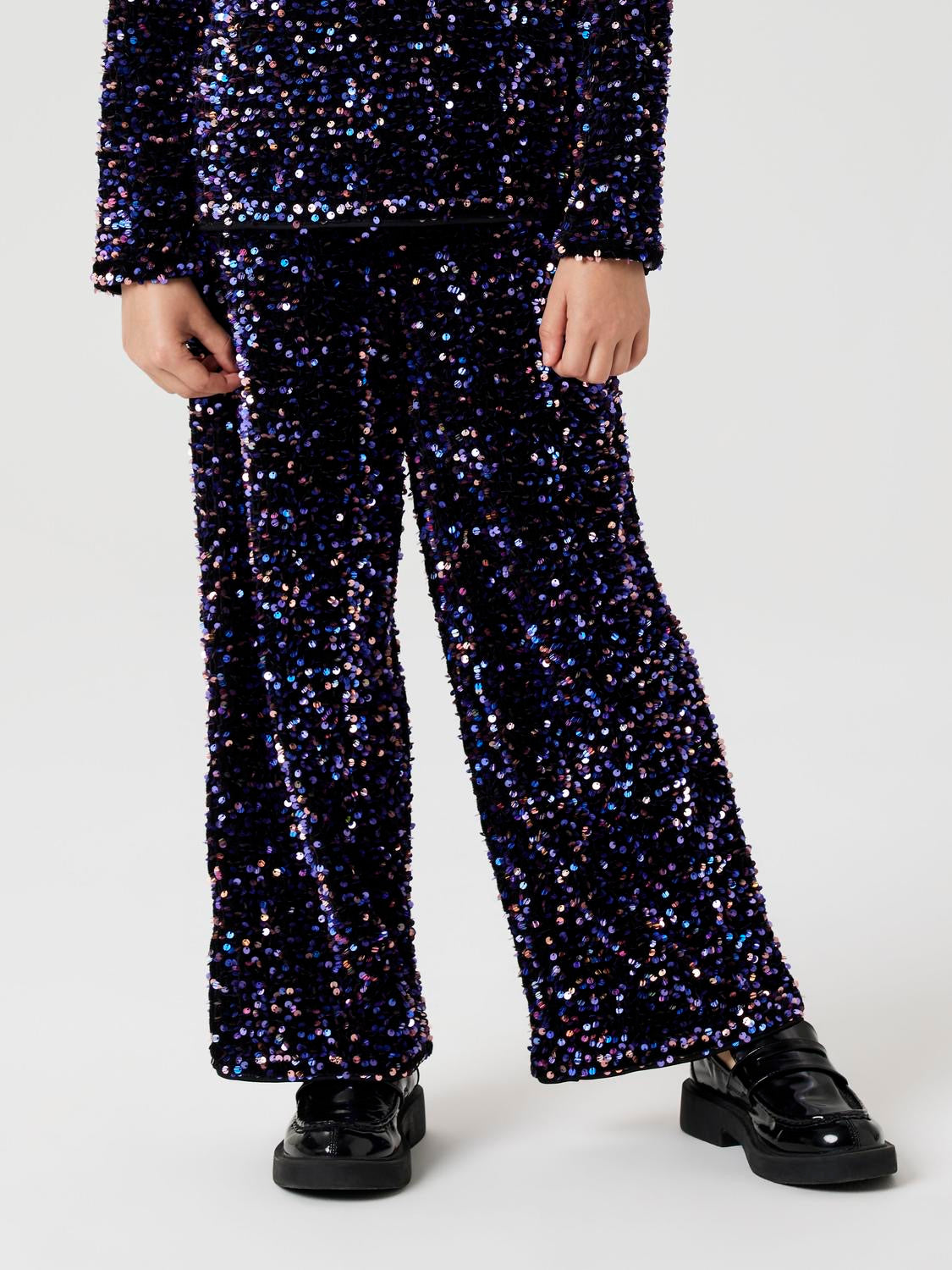 NKFRUNICA Trousers - Purple Corallites