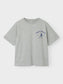 NKMJAIDEN T-Shirts & Tops - Light Grey Melange