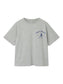 NKMJAIDEN T-Shirts & Tops - Light Grey Melange