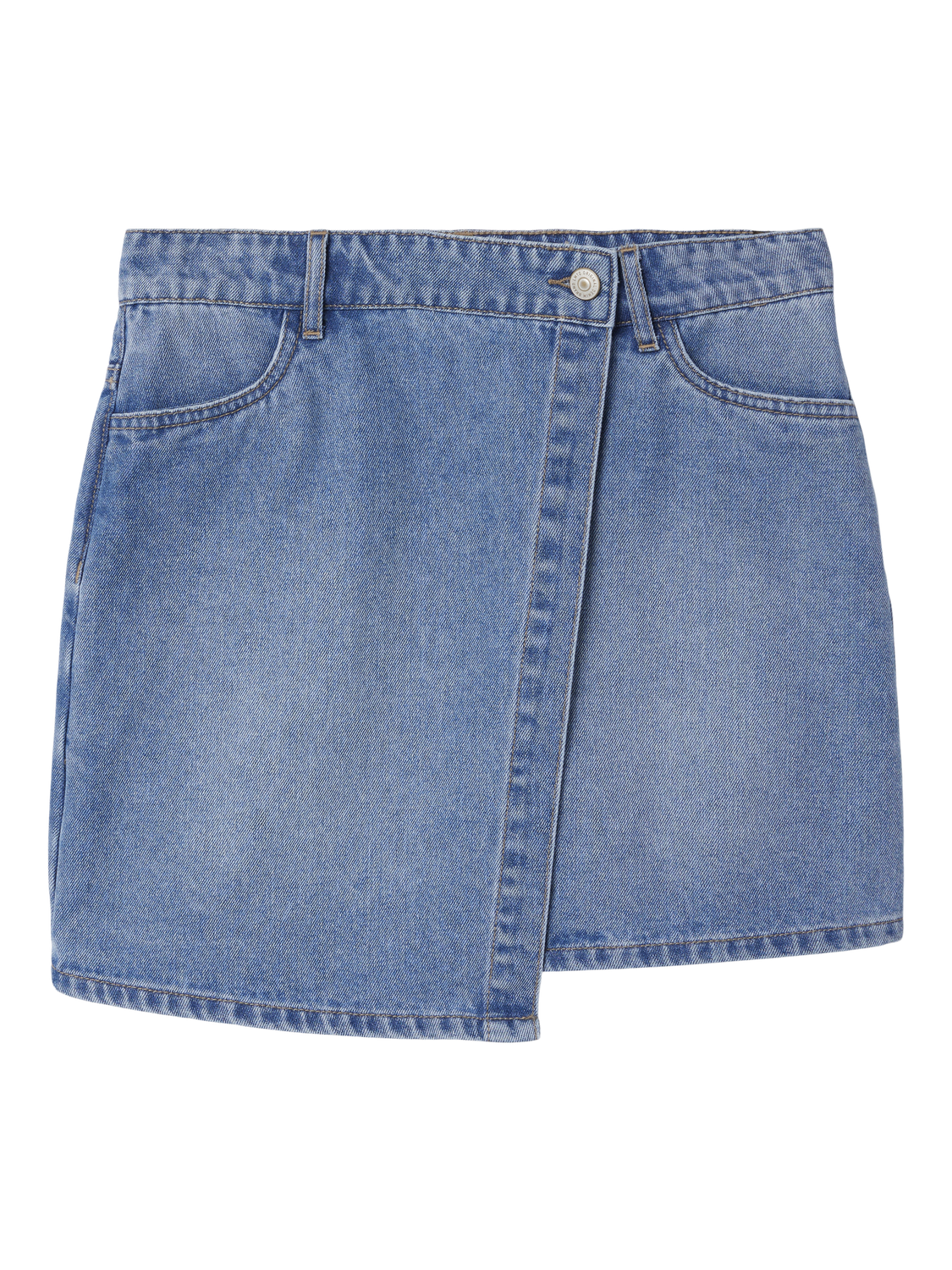 NLFTALLI Skirts - Light Blue Denim