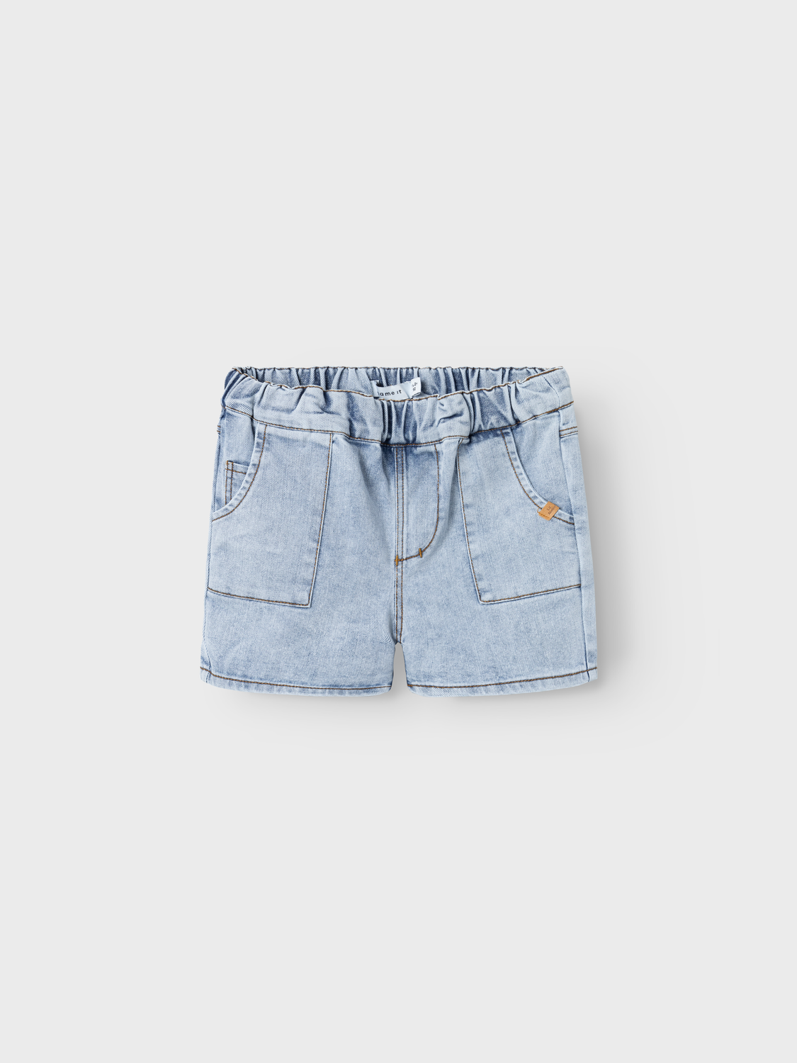 NMMBEN Shorts - Light Blue Denim