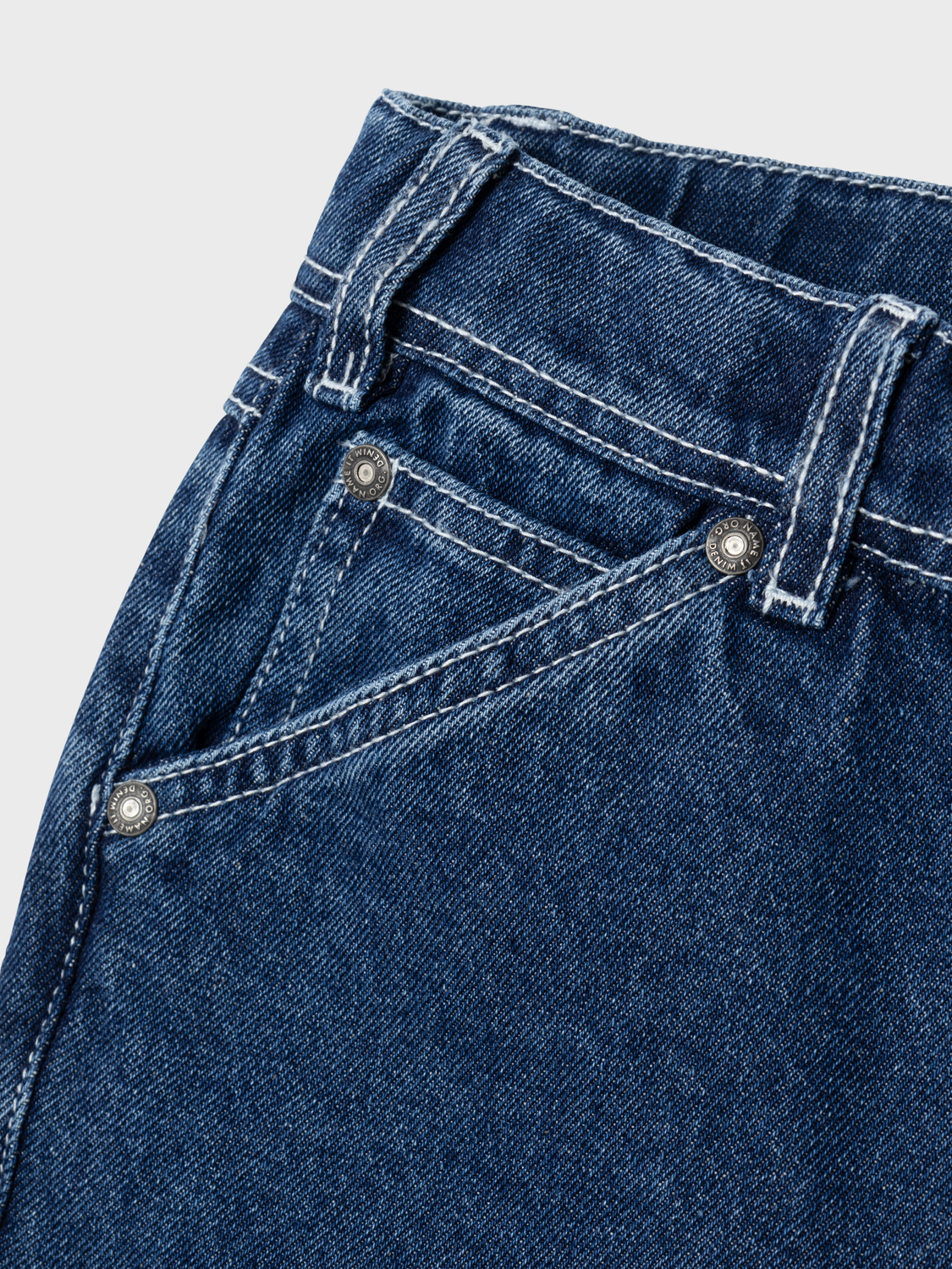 NKMRYAN Jeans - Dark Blue Denim